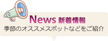 福岡観光バス株式会社（福岡観光バス）からのNews新着情報 季節のオススメスポットなどをご紹介